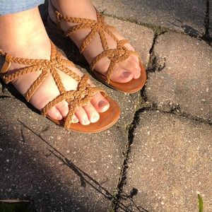 Tan Sandals
